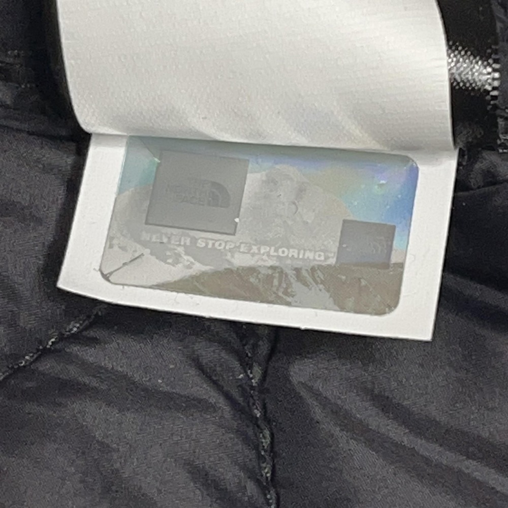 The North Face Thermoball Jacket Blue Glitch Geometric Puffer Womens XS Gorpcore - Picture 10 of 12